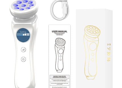 6-in-1 Multifunctional Phototherapy Beauty Device, LED Facial Beauty Device, Portable, Moisture Detection, SkinDr600, CE, RoHS, FCC Listed