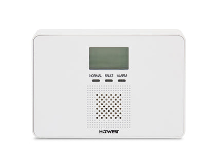 Carbon Monoxide Detector with Sensitive CO Sensor, Battery Powered CO Alarm with Digital Display Sound & Light Warning, Low Battery Indicator, Portable, CM100, CE, RoHS, BSI Listed