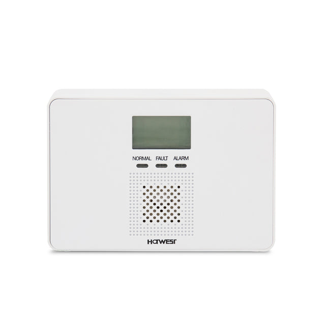 Carbon Monoxide Detector with Sensitive CO Sensor, Battery Powered CO Alarm with Digital Display Sound & Light Warning, Low Battery Indicator, Portable, CM100, CE, RoHS, BSI Listed